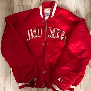 Vintage Indiana Men’s Size XL bomber jacket
